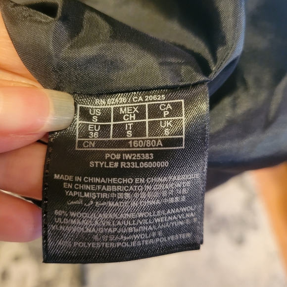 G by Guess Wool Blend Pea Coat Designer Jacket Winter Coat #679 - Picture 9 of 12